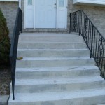 stairs and concrete steps