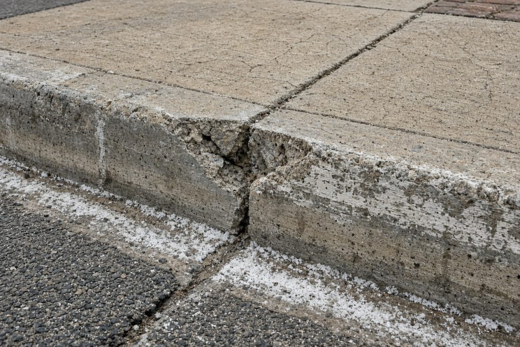 Concrete Curbs in Griffith, Indiana by Cabe's Concrete