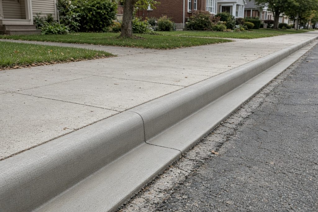 Concrete Curbs in Hammond, Indiana by Cabe's Concrete