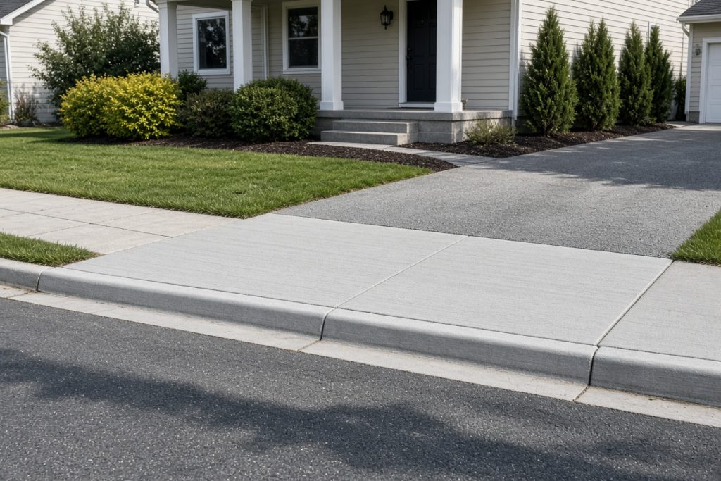 Concrete Curbs in La Porte, Indiana by Cabe's Concrete