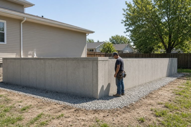 Finished basement walls for a room addition - Concrete Foundations in South Holland